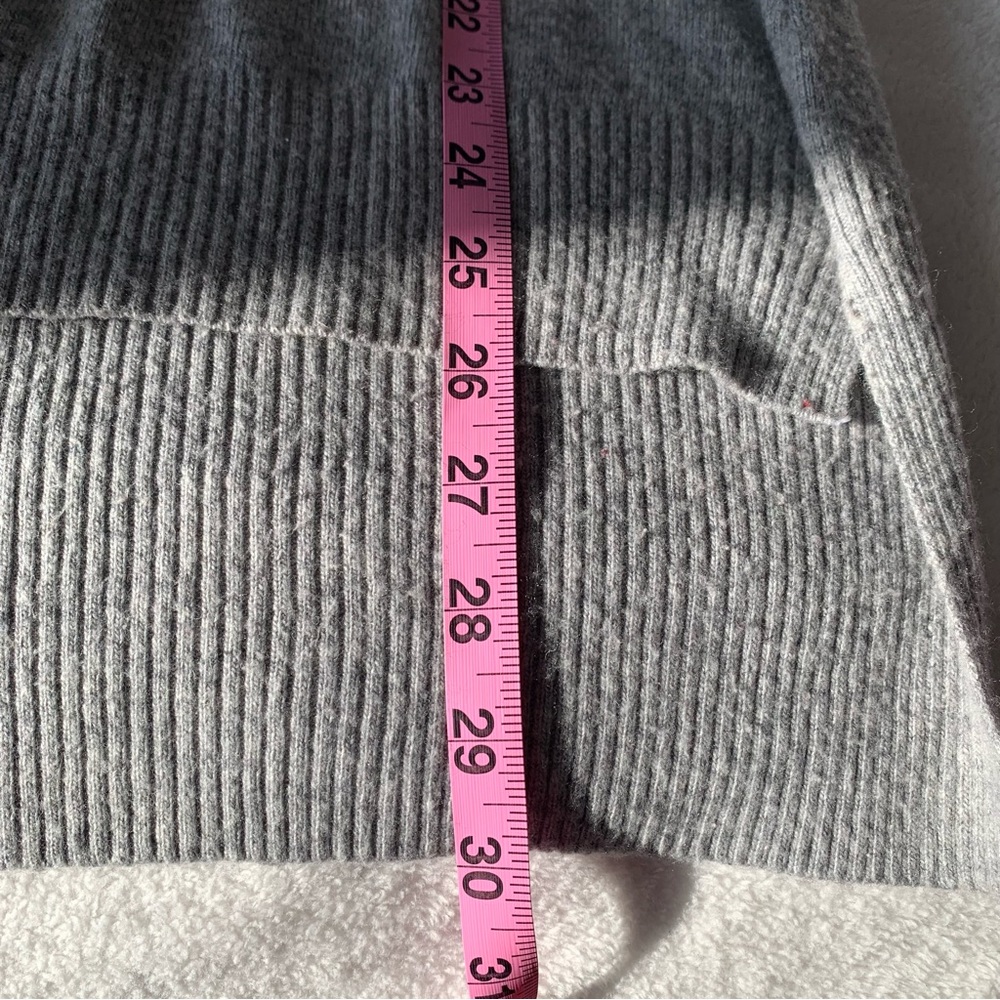 Cliche Grey Sweater with Black Cat Print 🐈‍⬛ Sz M - Picture 7 of 8